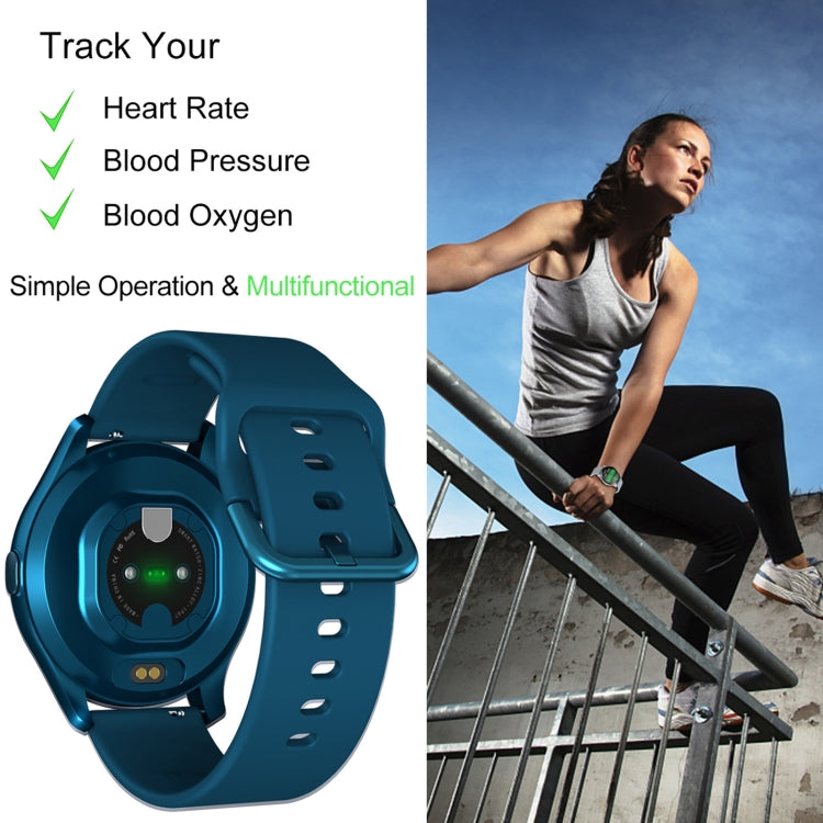T88 1,28 pouces TFT écran couleur IP67 montre intelligente étanche, prise en charge de la surveillance de la température corporelle / surveillance du sommeil / surveillance de la fréquence cardiaque