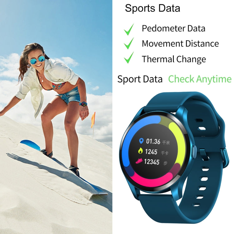 T88 1,28 pouces TFT écran couleur IP67 montre intelligente étanche, prise en charge de la surveillance de la température corporelle / surveillance du sommeil / surveillance de la fréquence cardiaque