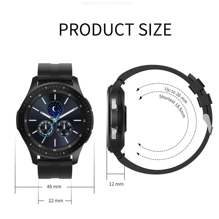 W68 Bracelet intelligent étanche IP67 à écran tactile de 1,54 pouces, prend en charge la surveillance de l'oxygène sanguin / appel Bluetooth / surveillance de la fréquence cardiaque, style: bracelet en acier