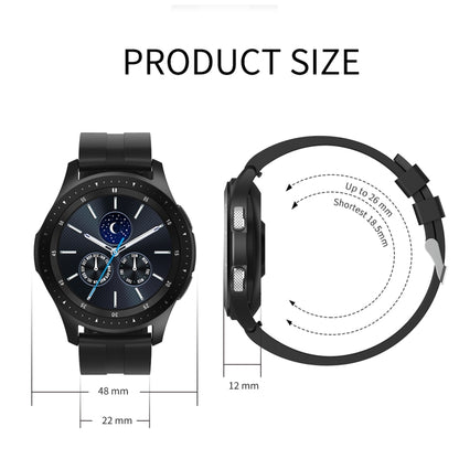 W68 Bracelet intelligent étanche IP67 à écran tactile de 1,54 pouces, prend en charge la surveillance de l'oxygène sanguin / appel Bluetooth / surveillance de la fréquence cardiaque, style: bracelet en acier