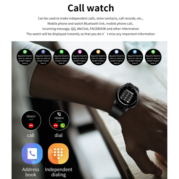 W68 Bracelet intelligent étanche IP67 à écran tactile de 1,54 pouces, prend en charge la surveillance de l'oxygène sanguin / appel Bluetooth / surveillance de la fréquence cardiaque, style: bracelet en acier