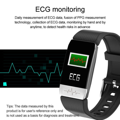 T1S 1,14 pouces Écran IP67 Bracelet Intelligent Étanche, Prise en Charge de la Surveillance de l'Oxygène Sanguin / Surveillance de la Température Corporelle / Surveillance de la Fréquence Cardiaque