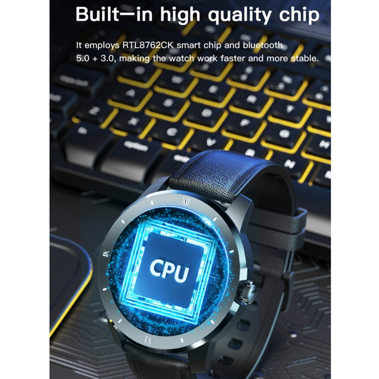 MX12 1,3 pouces IPS écran couleur IP68 montre intelligente étanche, prise en charge des appels Bluetooth/surveillance du sommeil/surveillance de la fréquence cardiaque, Steel Strap