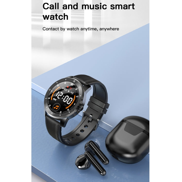 MX12 1,3 pouces IPS écran couleur IP68 montre intelligente étanche, prise en charge des appels Bluetooth/surveillance du sommeil/surveillance de la fréquence cardiaque, Steel Strap
