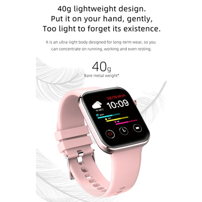 Z15 1,69 pouces écran tactile IP67 montre intelligente étanche, prise en charge de la surveillance de la pression artérielle / surveillance du sommeil / surveillance de la fréquence cardiaque