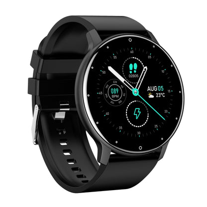 ZL02 Montre intelligente étanche IP67 à écran tactile de 1,28 pouces, prend en charge la surveillance de la pression artérielle / la surveillance du sommeil / la surveillance de la fréquence cardiaque