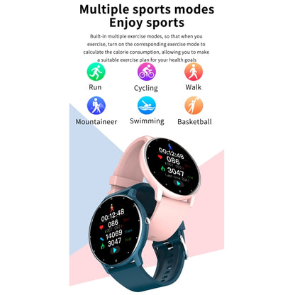 ZL02 Montre intelligente étanche IP67 à écran tactile de 1,28 pouces, prend en charge la surveillance de la pression artérielle / la surveillance du sommeil / la surveillance de la fréquence cardiaque
