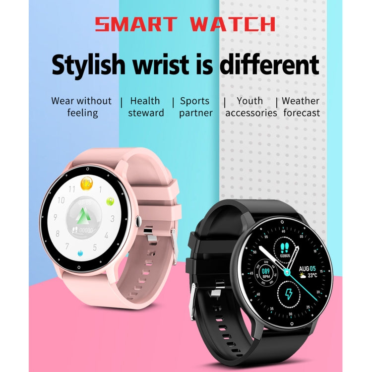 ZL02 Montre intelligente étanche IP67 à écran tactile de 1,28 pouces, prend en charge la surveillance de la pression artérielle / la surveillance du sommeil / la surveillance de la fréquence cardiaque