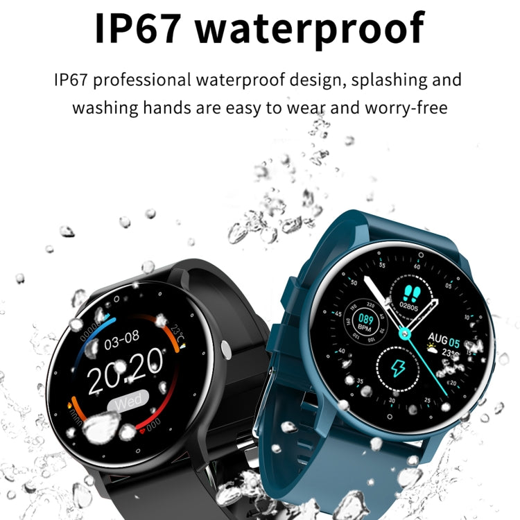 ZL02 Montre intelligente étanche IP67 à écran tactile de 1,28 pouces, prend en charge la surveillance de la pression artérielle / la surveillance du sommeil / la surveillance de la fréquence cardiaque