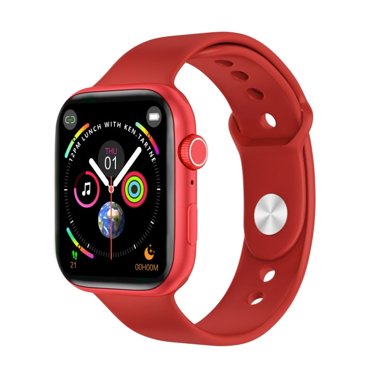 DW35PRO Montre intelligente étanche IPX7 avec écran couleur de 1,75 pouces, prise en charge de la réponse et du rejet Bluetooth / surveillance du sommeil / surveillance de la fréquence cardiaque, style: bracelet en silicone, Silicone Strap(Red)        ...