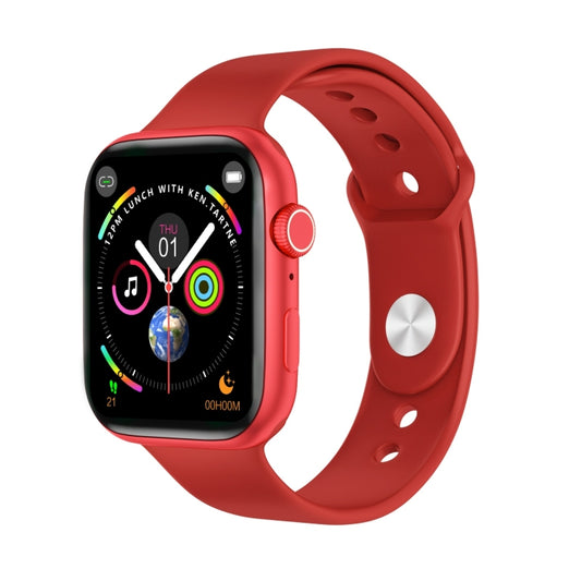 DW35PRO Montre intelligente étanche IPX7 avec écran couleur de 1,75 pouces, prise en charge de la réponse et du rejet Bluetooth / surveillance du sommeil / surveillance de la fréquence cardiaque, style: bracelet en silicone, Silicone Strap(Red)        ...