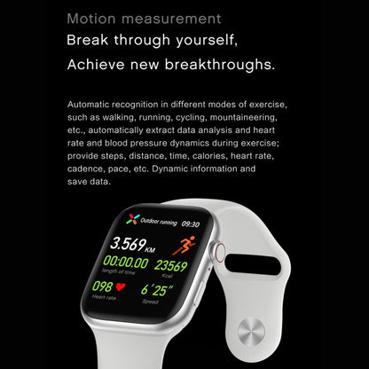 DW35PRO Montre intelligente étanche IPX7 avec écran couleur de 1,75 pouces, prise en charge de la réponse et du rejet Bluetooth / surveillance du sommeil / surveillance de la fréquence cardiaque, style: bracelet en silicone, Silicone Strap(Red)        ...