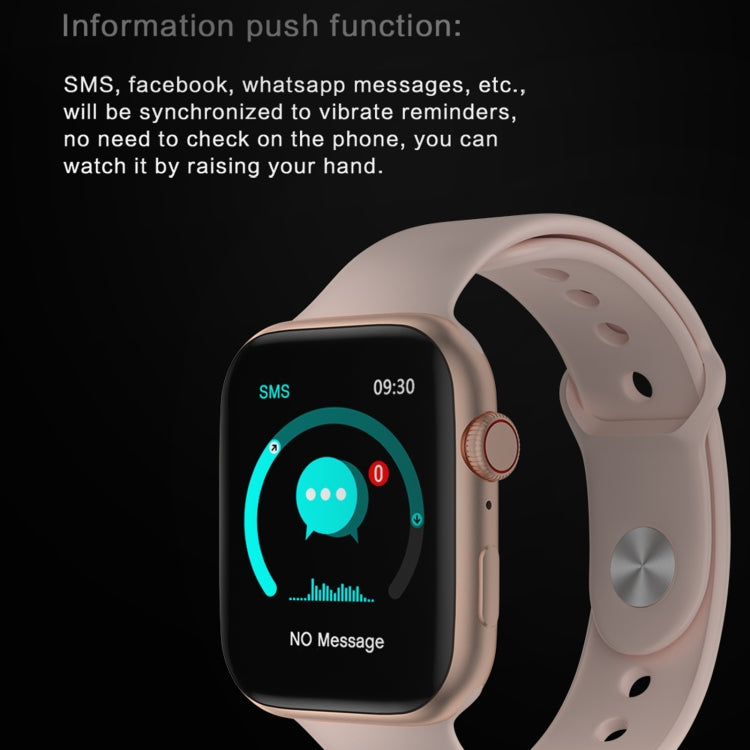 DW35PRO Montre intelligente étanche IPX7 avec écran couleur de 1,75 pouces, prise en charge de la réponse et du rejet Bluetooth / surveillance du sommeil / surveillance de la fréquence cardiaque, style: bracelet en acier, Steel Strap(Rose Gold)        ...