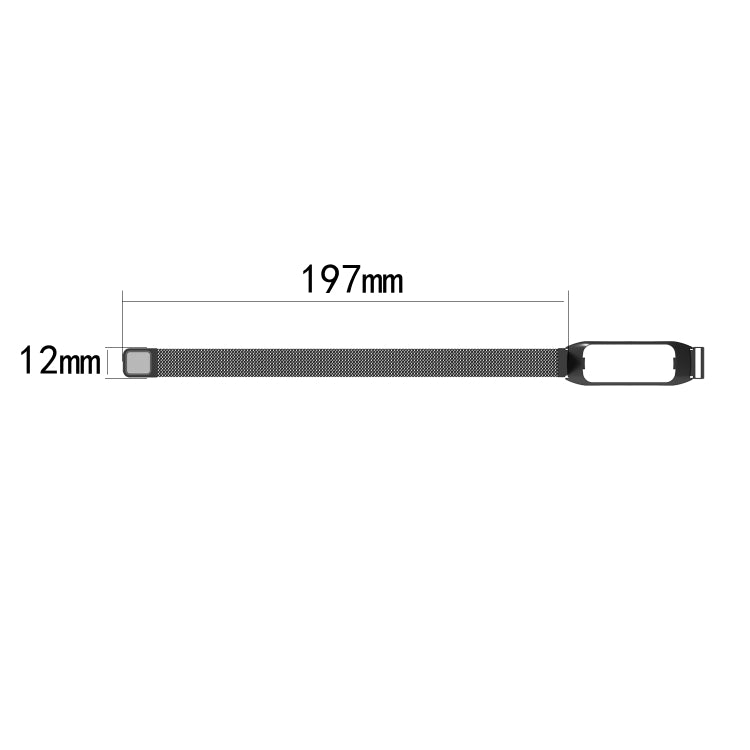 Pour Samsung Galaxy Fit 2 SM-R220 Bracelet de remplacement milanais