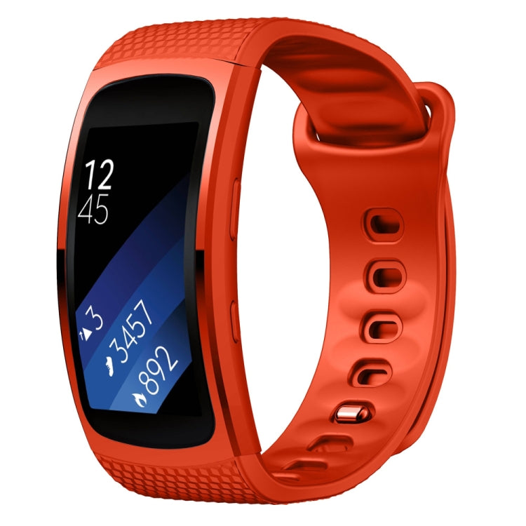 Pour Samsung Gear Fit2 Pro Bracelet de remplacement en silicone Bracelet de montre, S, L