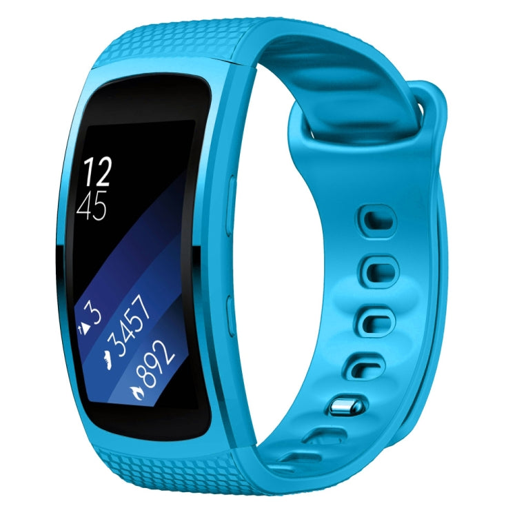 Pour Samsung Gear Fit2 Pro Bracelet de remplacement en silicone Bracelet de montre, S, L