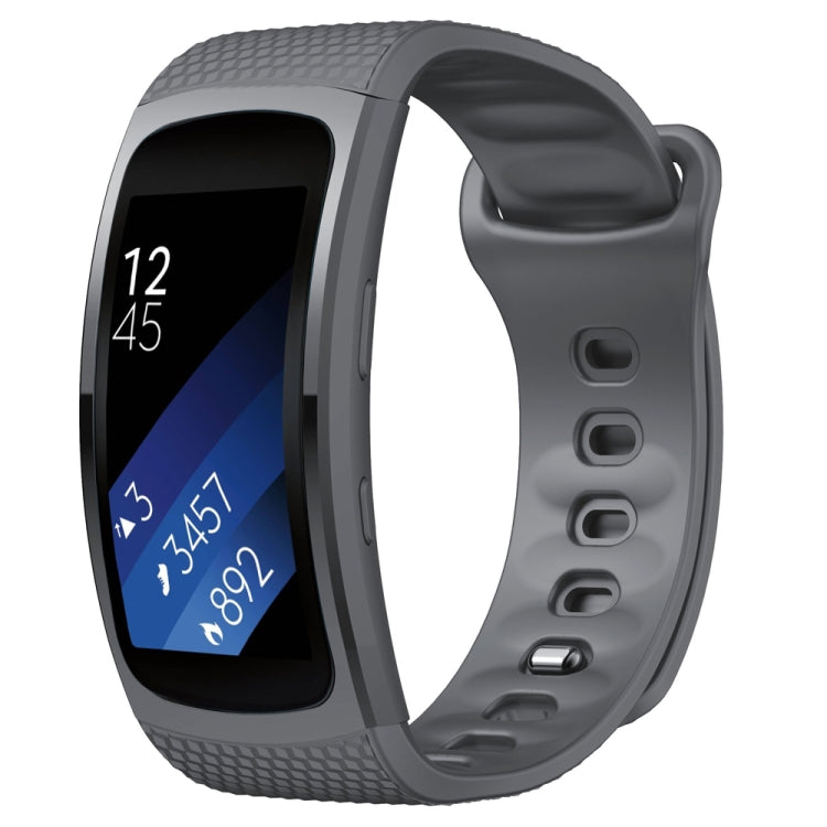 Pour Samsung Gear Fit2 Pro Bracelet de remplacement en silicone Bracelet de montre, S, L