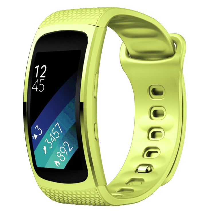 Pour Samsung Gear Fit2 Pro Bracelet de remplacement en silicone Bracelet de montre, S, L