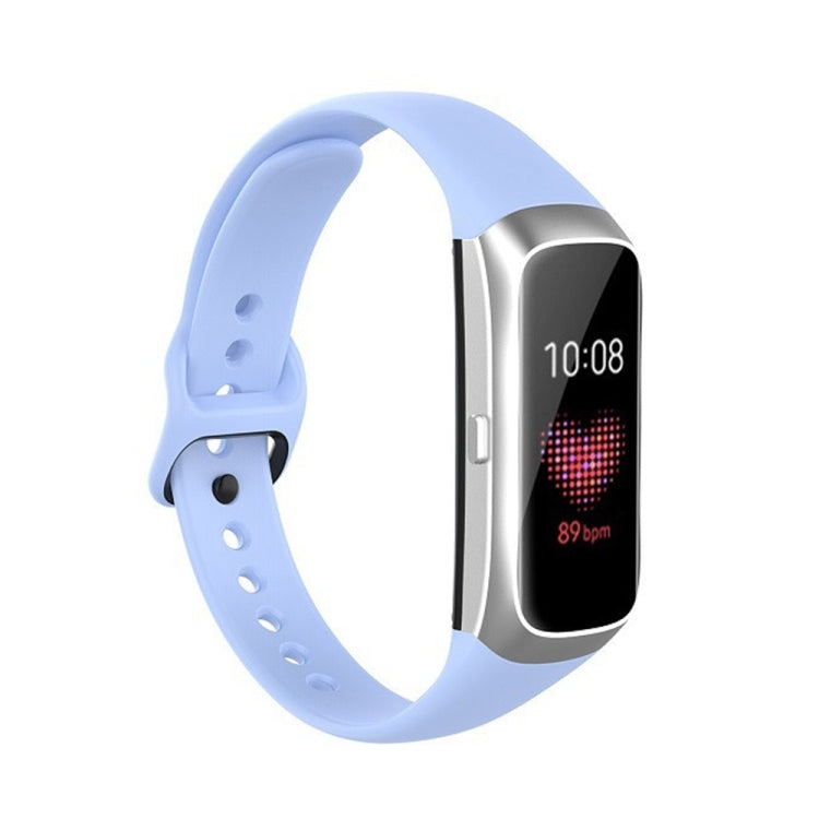 Pour Samsung Galaxy Fit SM-R370 Silicone Acier Shrapnel Boucle Noire Bracelet De Remplacement Bracelet De Montre