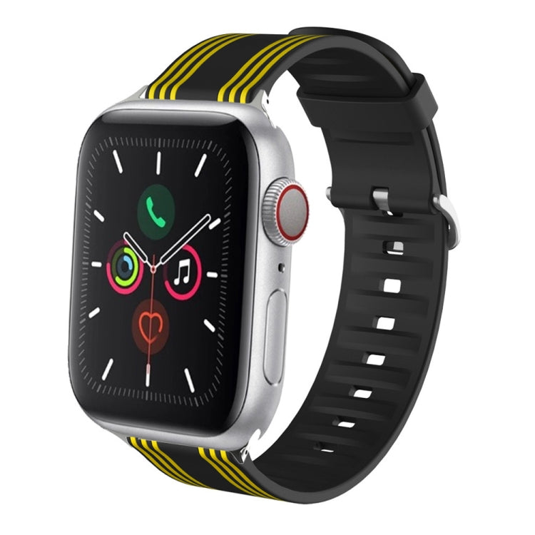 Bracelet de montre remplaçable en silicone, For Apple Watch Ultra 49mm / Series 8&7 45mm / SE 2&6&SE&5&4 44mm / 3&2&1 42mm, For Apple Watch Series 8&7 41mm / SE 2&6&SE&5&4 40mm / 3&2&1 38mm                                                               ...