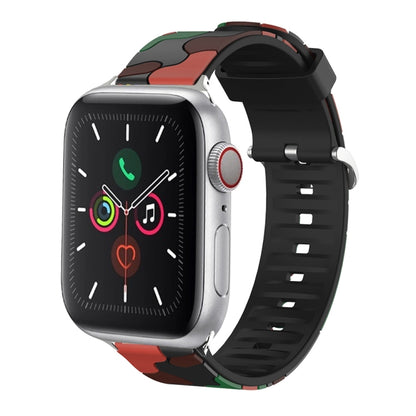 Bracelet de montre remplaçable en silicone, For Apple Watch Ultra 49mm / Series 8&7 45mm / SE 2&6&SE&5&4 44mm / 3&2&1 42mm, For Apple Watch Series 8&7 41mm / SE 2&6&SE&5&4 40mm / 3&2&1 38mm                                                               ...
