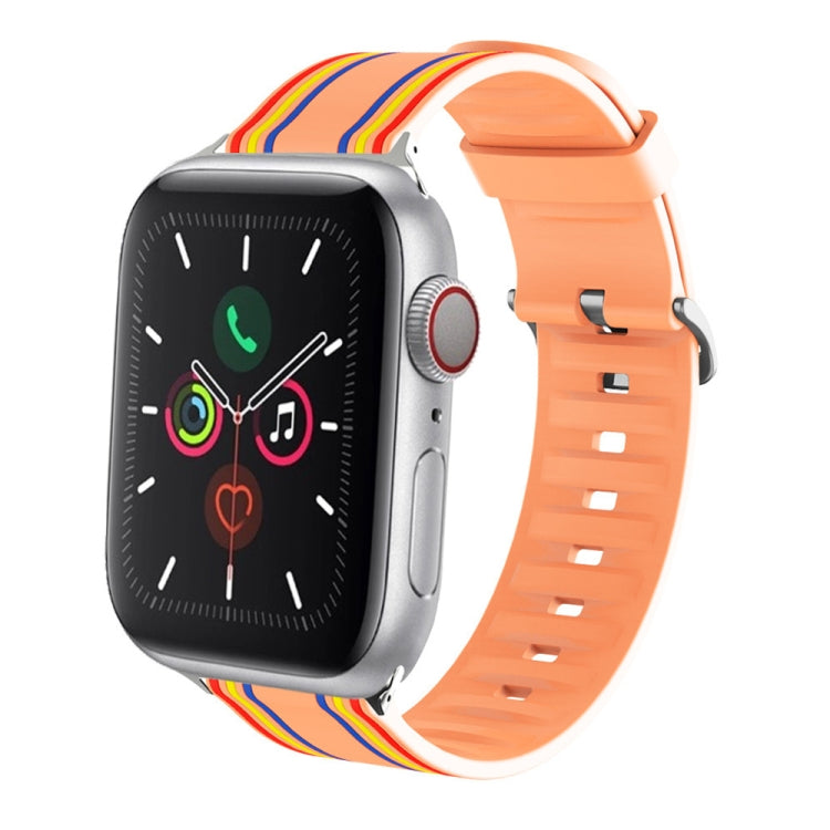 Bracelet de montre remplaçable en silicone, For Apple Watch Ultra 49mm / Series 8&7 45mm / SE 2&6&SE&5&4 44mm / 3&2&1 42mm, For Apple Watch Series 8&7 41mm / SE 2&6&SE&5&4 40mm / 3&2&1 38mm                                                               ...