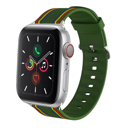 Bracelet de montre remplaçable en silicone, For Apple Watch Ultra 49mm / Series 8&7 45mm / SE 2&6&SE&5&4 44mm / 3&2&1 42mm, For Apple Watch Series 8&7 41mm / SE 2&6&SE&5&4 40mm / 3&2&1 38mm                                                               ...