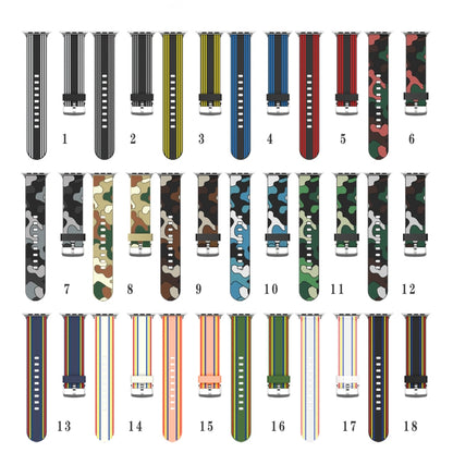 Bracelet de montre remplaçable en silicone, For Apple Watch Ultra 49mm / Series 8&7 45mm / SE 2&6&SE&5&4 44mm / 3&2&1 42mm, For Apple Watch Series 8&7 41mm / SE 2&6&SE&5&4 40mm / 3&2&1 38mm                                                               ...