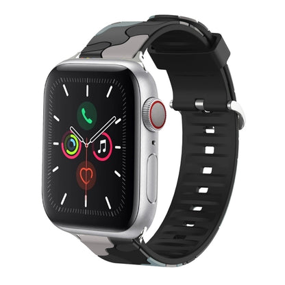 Bracelet de montre remplaçable en silicone, For Apple Watch Ultra 49mm / Series 8&7 45mm / SE 2&6&SE&5&4 44mm / 3&2&1 42mm, For Apple Watch Series 8&7 41mm / SE 2&6&SE&5&4 40mm / 3&2&1 38mm                                                               ...