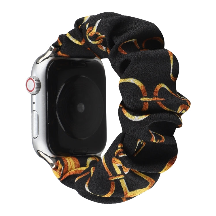 Bracelet de remplacement pour anneau de cheveux en tissu pour, Apple Watch Series 8&7 45mm / SE 2&6&SE&5&4 44mm / 3&2&1 42mm, Apple Watch Series 8&7 41mm / SE 2&6&SE&5&4 40mm / 3&2&1 38mm