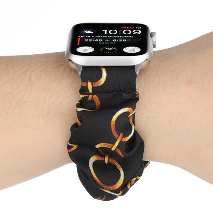 Bracelet de remplacement pour anneau de cheveux en tissu pour, Apple Watch Series 8&7 45mm / SE 2&6&SE&5&4 44mm / 3&2&1 42mm, Apple Watch Series 8&7 41mm / SE 2&6&SE&5&4 40mm / 3&2&1 38mm