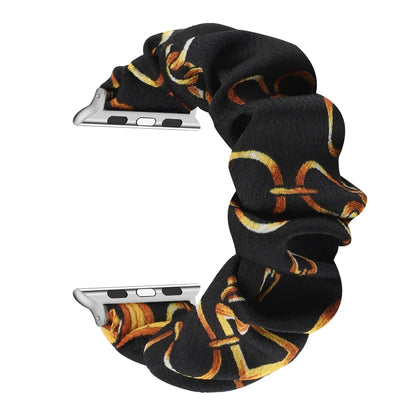 Bracelet de remplacement pour anneau de cheveux en tissu pour, Apple Watch Series 8&7 45mm / SE 2&6&SE&5&4 44mm / 3&2&1 42mm, Apple Watch Series 8&7 41mm / SE 2&6&SE&5&4 40mm / 3&2&1 38mm