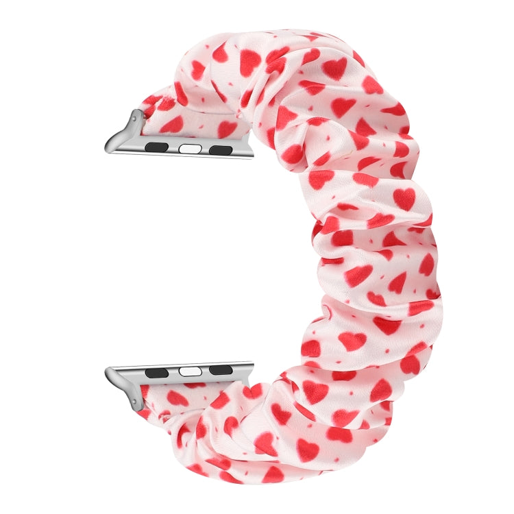 Bracelet de remplacement pour anneau de cheveux en tissu pour, Apple Watch Series 8&7 45mm / SE 2&6&SE&5&4 44mm / 3&2&1 42mm, Apple Watch Series 8&7 41mm / SE 2&6&SE&5&4 40mm / 3&2&1 38mm