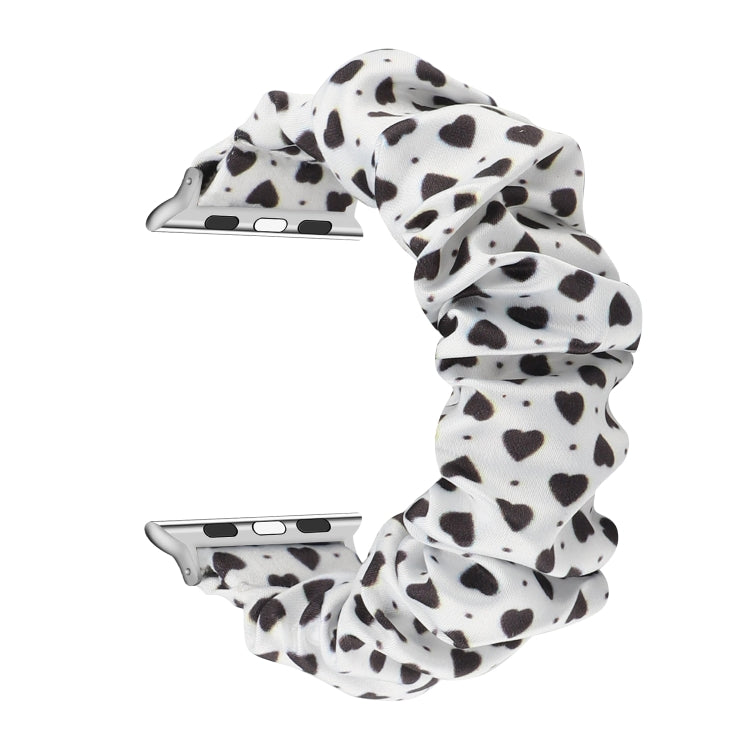 Bracelet de remplacement pour anneau de cheveux en tissu pour, Apple Watch Series 8&7 45mm / SE 2&6&SE&5&4 44mm / 3&2&1 42mm, Apple Watch Series 8&7 41mm / SE 2&6&SE&5&4 40mm / 3&2&1 38mm