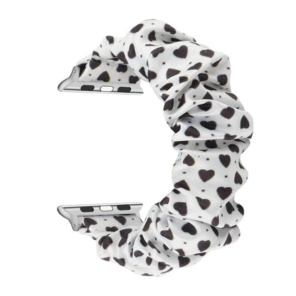 Bracelet de remplacement pour anneau de cheveux en tissu pour, Apple Watch Series 8&7 45mm / SE 2&6&SE&5&4 44mm / 3&2&1 42mm, Apple Watch Series 8&7 41mm / SE 2&6&SE&5&4 40mm / 3&2&1 38mm