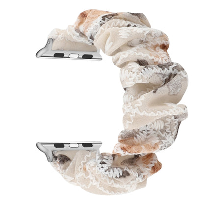 Bracelet de rechange pour anneau de cheveux en tissu, For Apple Watch Ultra 49mm / Series 8&7 45mm / SE 2&6&SE&5&4 44mm / 3&2&1 42mm, For Apple Watch Series 8&7 41mm / SE 2&6&SE&5&4 40mm / 3&2&1 38mm