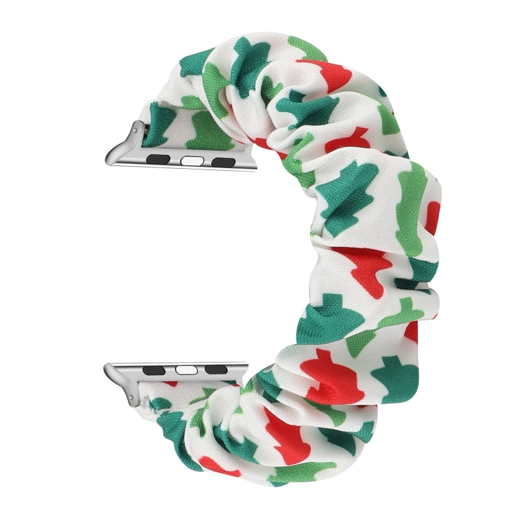 Bracelet de rechange pour anneau de cheveux en tissu, For Apple Watch Ultra 49mm / Series 8&7 45mm / SE 2&6&SE&5&4 44mm / 3&2&1 42mm, For Apple Watch Series 8&7 41mm / SE 2&6&SE&5&4 40mm / 3&2&1 38mm