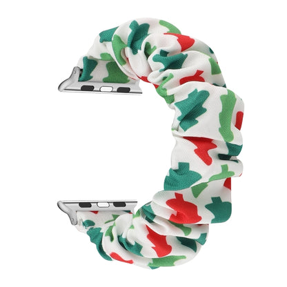 Bracelet de rechange pour anneau de cheveux en tissu, For Apple Watch Ultra 49mm / Series 8&7 45mm / SE 2&6&SE&5&4 44mm / 3&2&1 42mm, For Apple Watch Series 8&7 41mm / SE 2&6&SE&5&4 40mm / 3&2&1 38mm