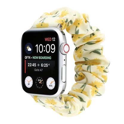 Bracelet de rechange pour anneau de cheveux en tissu, For Apple Watch Ultra 49mm / Series 8&7 45mm / SE 2&6&SE&5&4 44mm / 3&2&1 42mm, For Apple Watch Series 8&7 41mm / SE 2&6&SE&5&4 40mm / 3&2&1 38mm