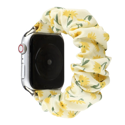 Bracelet de rechange pour anneau de cheveux en tissu, For Apple Watch Ultra 49mm / Series 8&7 45mm / SE 2&6&SE&5&4 44mm / 3&2&1 42mm, For Apple Watch Series 8&7 41mm / SE 2&6&SE&5&4 40mm / 3&2&1 38mm
