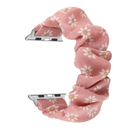 Bracelet de rechange pour anneau de cheveux en tissu, For Apple Watch Ultra 49mm / Series 8&7 45mm / SE 2&6&SE&5&4 44mm / 3&2&1 42mm, For Apple Watch Series 8&7 41mm / SE 2&6&SE&5&4 40mm / 3&2&1 38mm