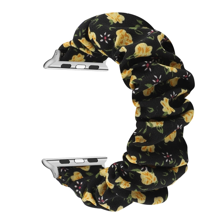 Bracelet de rechange pour anneau de cheveux en tissu, For Apple Watch Ultra 49mm / Series 8&7 45mm / SE 2&6&SE&5&4 44mm / 3&2&1 42mm, For Apple Watch Series 8&7 41mm / SE 2&6&SE&5&4 40mm / 3&2&1 38mm