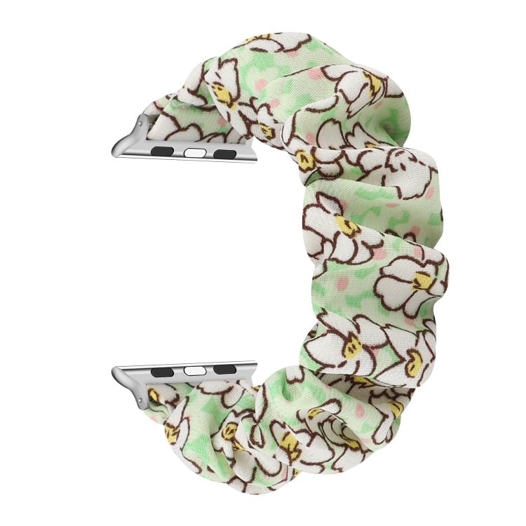 Bracelet de rechange pour anneau de cheveux en tissu, For Apple Watch Ultra 49mm / Series 8&7 45mm / SE 2&6&SE&5&4 44mm / 3&2&1 42mm, For Apple Watch Series 8&7 41mm / SE 2&6&SE&5&4 40mm / 3&2&1 38mm