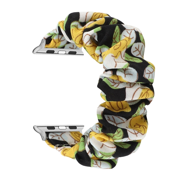 Bracelet de rechange pour anneau de cheveux en tissu, For Apple Watch Ultra 49mm / Series 8&7 45mm / SE 2&6&SE&5&4 44mm / 3&2&1 42mm, For Apple Watch Series 8&7 41mm / SE 2&6&SE&5&4 40mm / 3&2&1 38mm