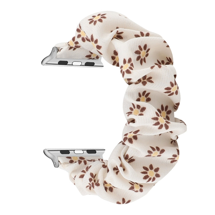 Bracelet de rechange pour anneau de cheveux en tissu, For Apple Watch Ultra 49mm / Series 8&7 45mm / SE 2&6&SE&5&4 44mm / 3&2&1 42mm, For Apple Watch Series 8&7 41mm / SE 2&6&SE&5&4 40mm / 3&2&1 38mm