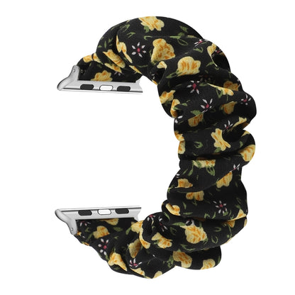 Bracelet de rechange pour anneau de cheveux en tissu, For Apple Watch Ultra 49mm / Series 8&7 45mm / SE 2&6&SE&5&4 44mm / 3&2&1 42mm, For Apple Watch Series 8&7 41mm / SE 2&6&SE&5&4 40mm / 3&2&1 38mm