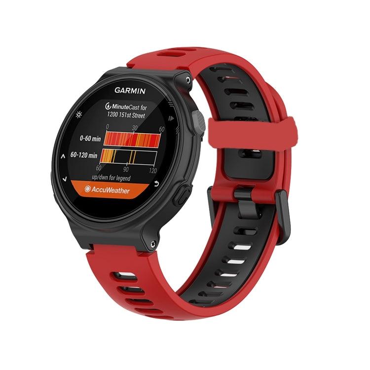 Pour Garmin Forerunner 735 / 235 Bracelet de rechange en silicone bicolore