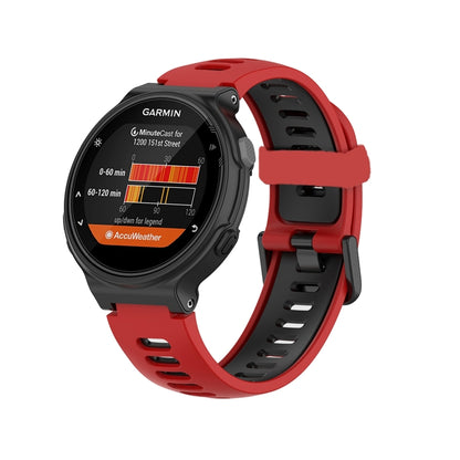 Pour Garmin Forerunner 735 / 235 Bracelet de rechange en silicone bicolore
