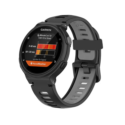 Pour Garmin Forerunner 735 / 235 Bracelet de rechange en silicone bicolore