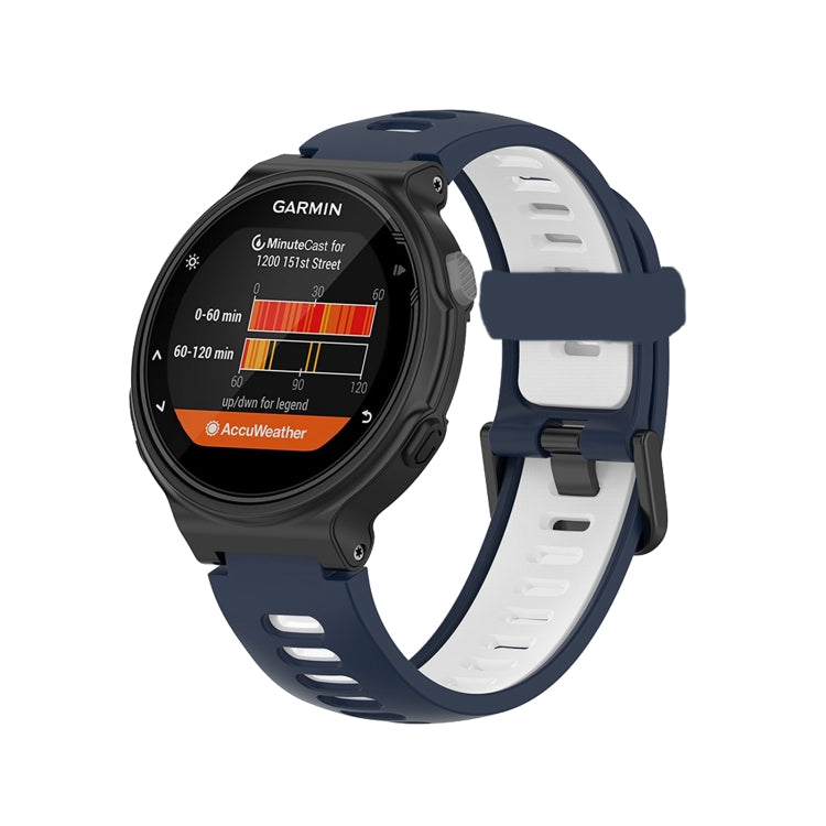 Pour Garmin Forerunner 735 / 235 Bracelet de rechange en silicone bicolore